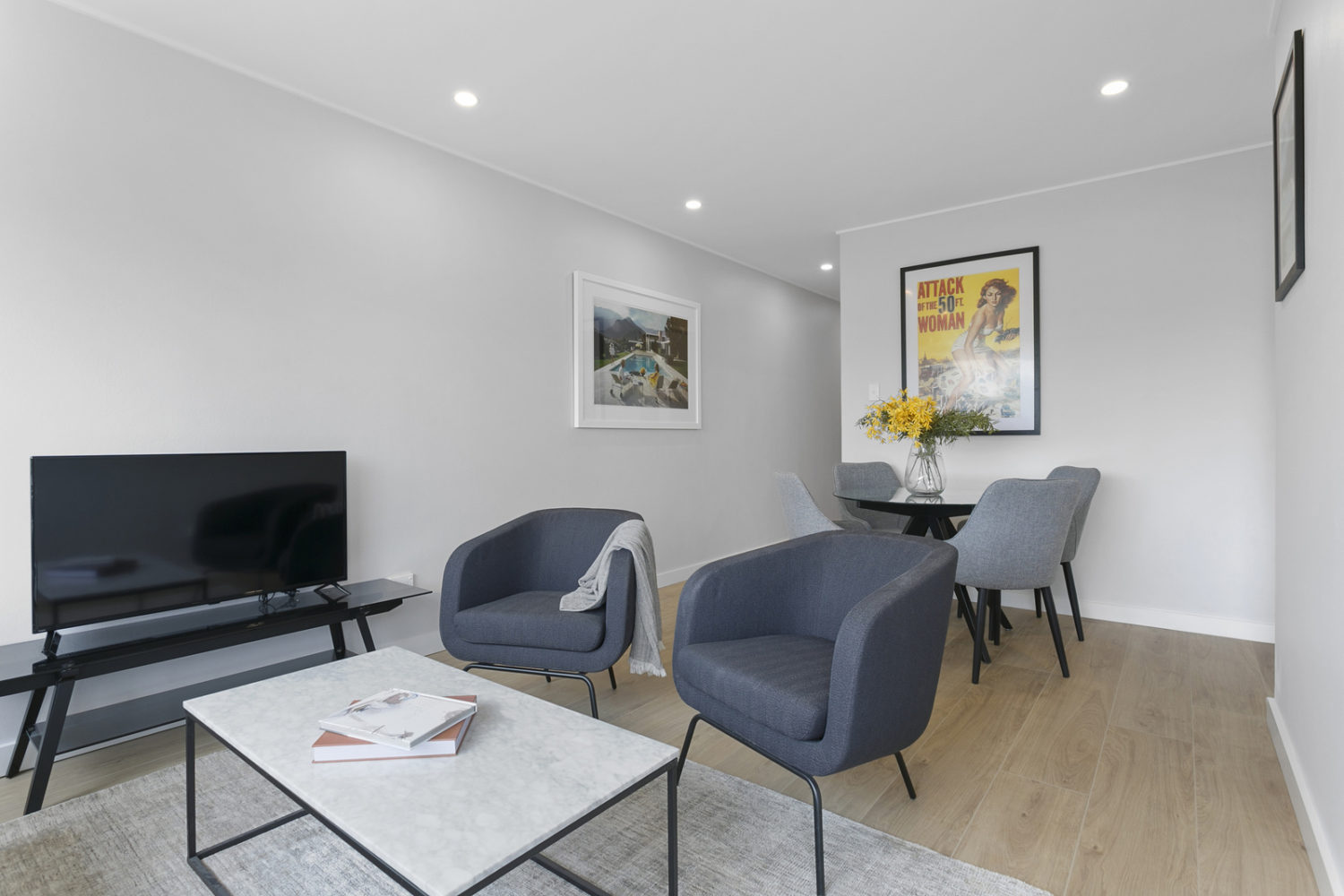 STARKEY Dulwich Hill Apartments Living and Dining Rooms
